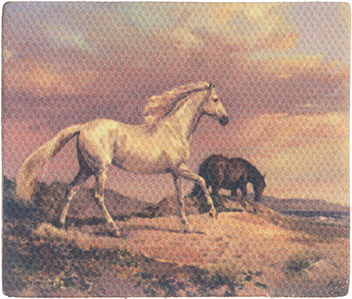 Tableau On Canvas, Horses